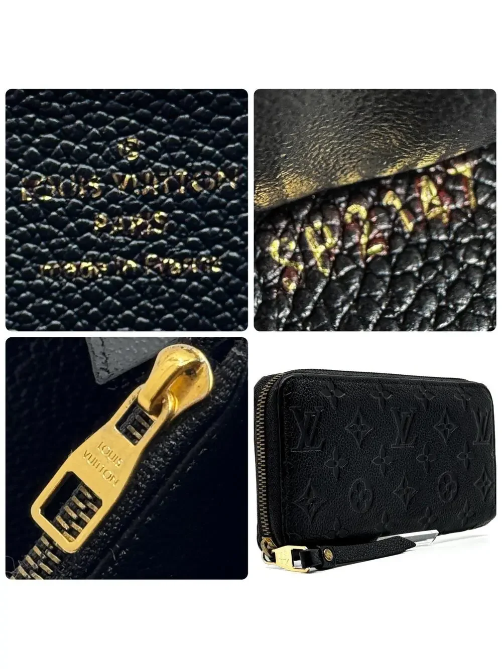 Louis Vuitton Empreinte Zippy Wallet #289984L39B